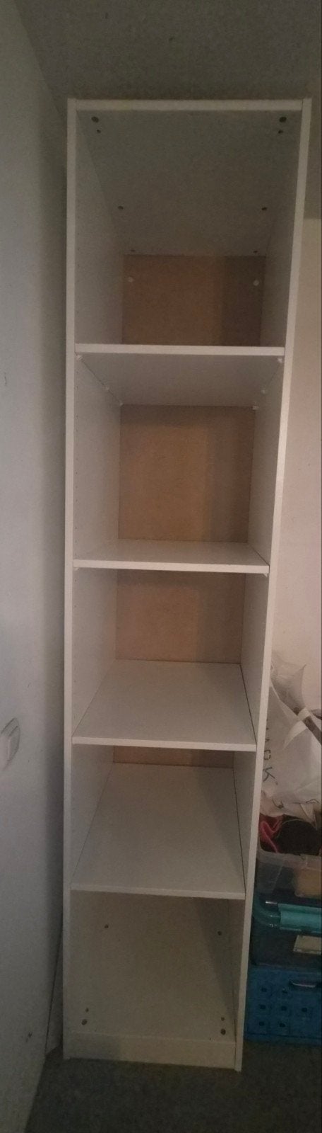Pax Witte Boekenkast met Verstelbare Planken, Ophalen, Met plank(en), 200 cm of meer, 50 tot 100 cm