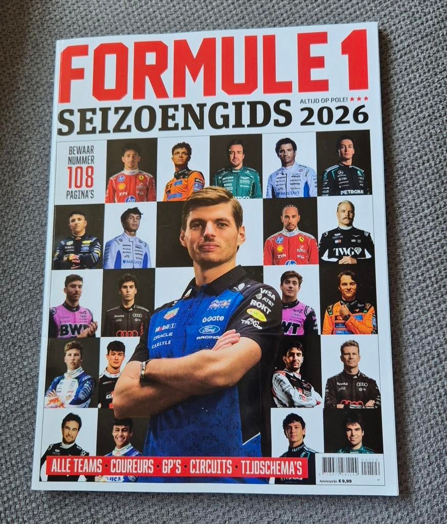 Formule 1 seizoengids 2026, Verzamelen, Ophalen of Verzenden, Tijdschrift