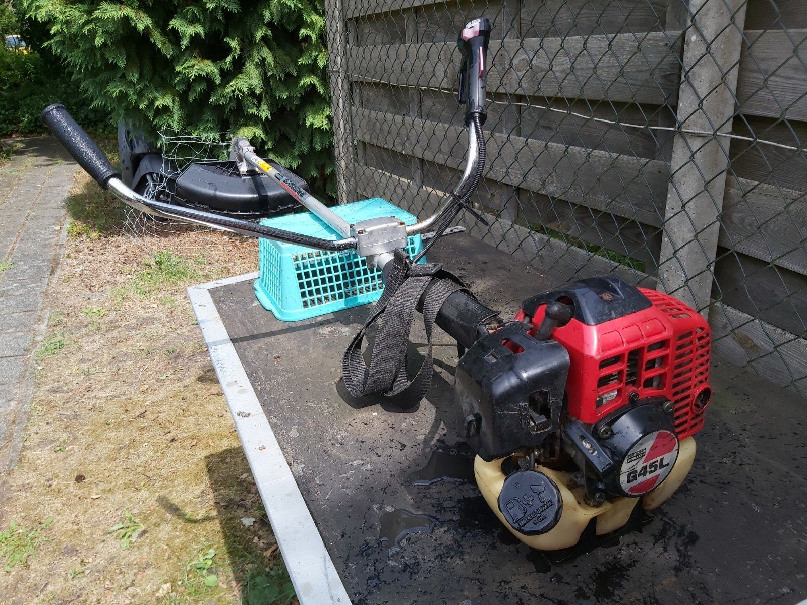 Grote Bosmaaier: Zenoah Komatsu G45L, 2en3-tands messen, Benzine, Ophalen of Verzenden, Zo goed als nieuw, Nb