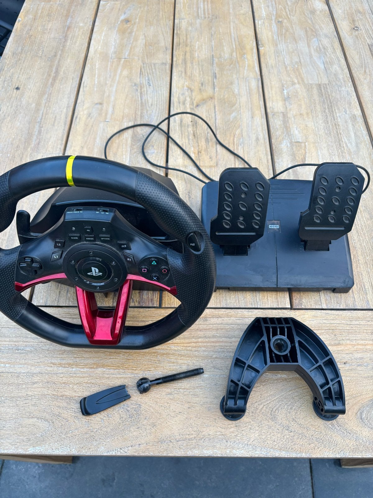 Hori racestuur en pedalen, Ophalen, Niet werkend, Stuur of Pedalen, PlayStation 4