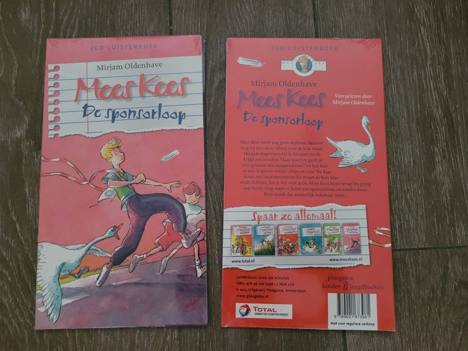 2 CD luisterboek Mees Kees - de sponsorloop (NIEUW), Ophalen, Nieuw in verpakking, Verhaal of Sprookje