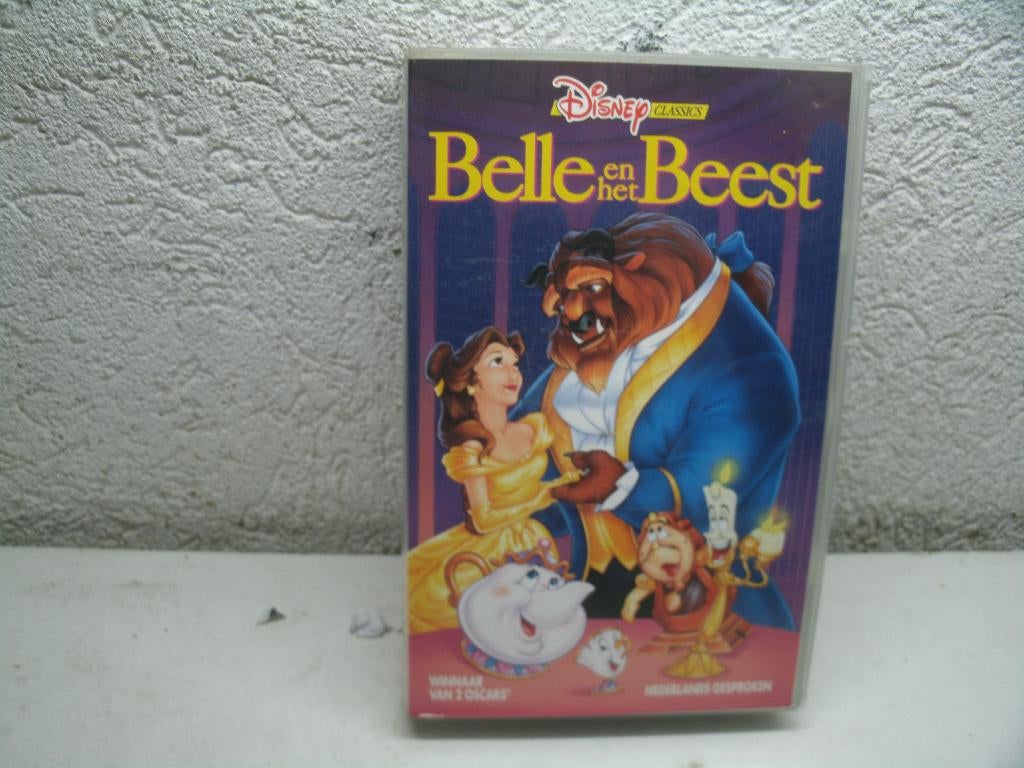 vhs 165a belle en het beest, Cd's en Dvd's, VHS | Kinderen en Jeugd, Alle leeftijden, Ophalen of Verzenden, Zo goed als nieuw
