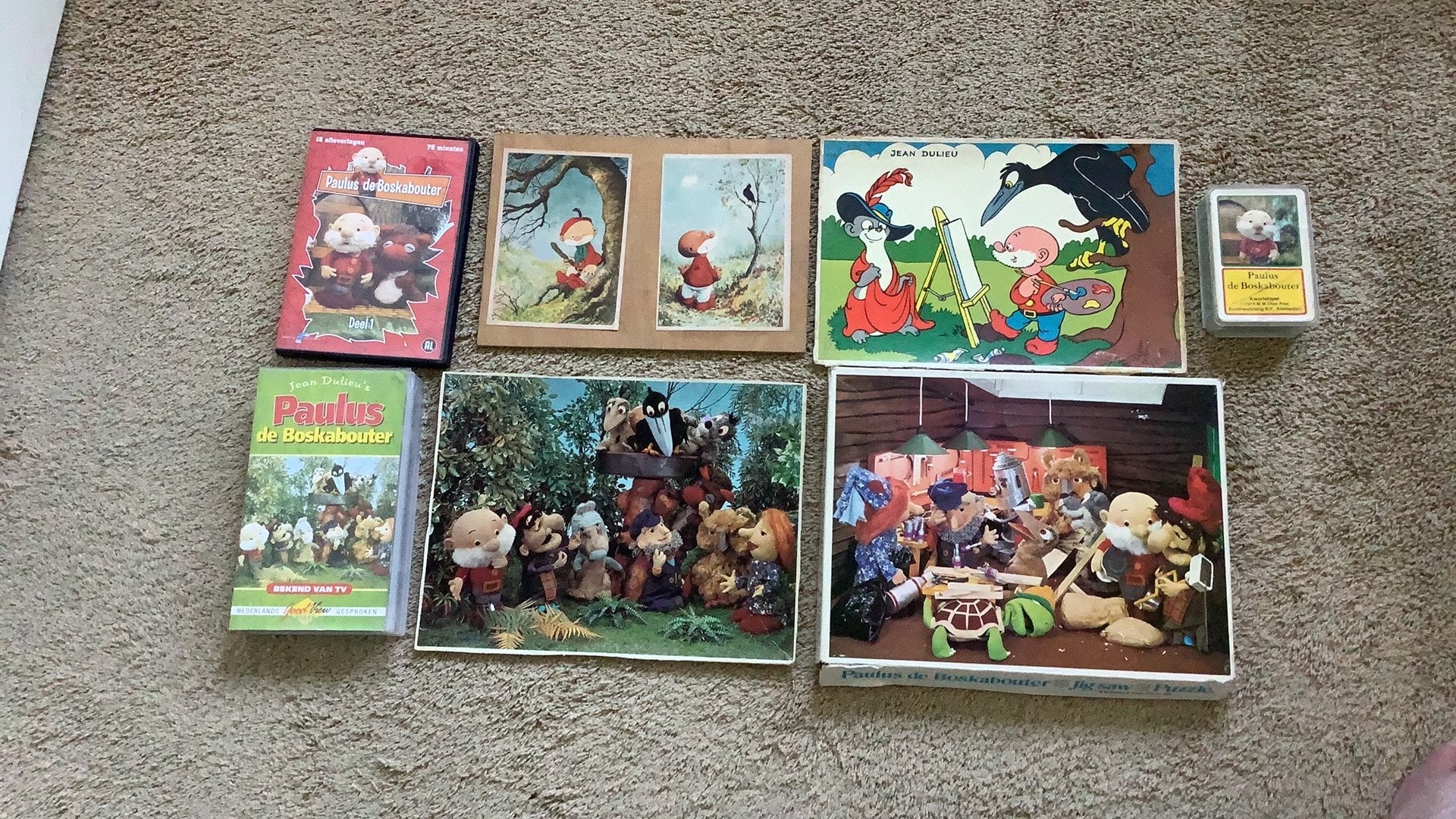 Paulus de Boskabouter, Kwartet - DVD - Video - afbeeldingen, Ophalen of Verzenden, Overige figuren, Gebruikt, Overige typen
