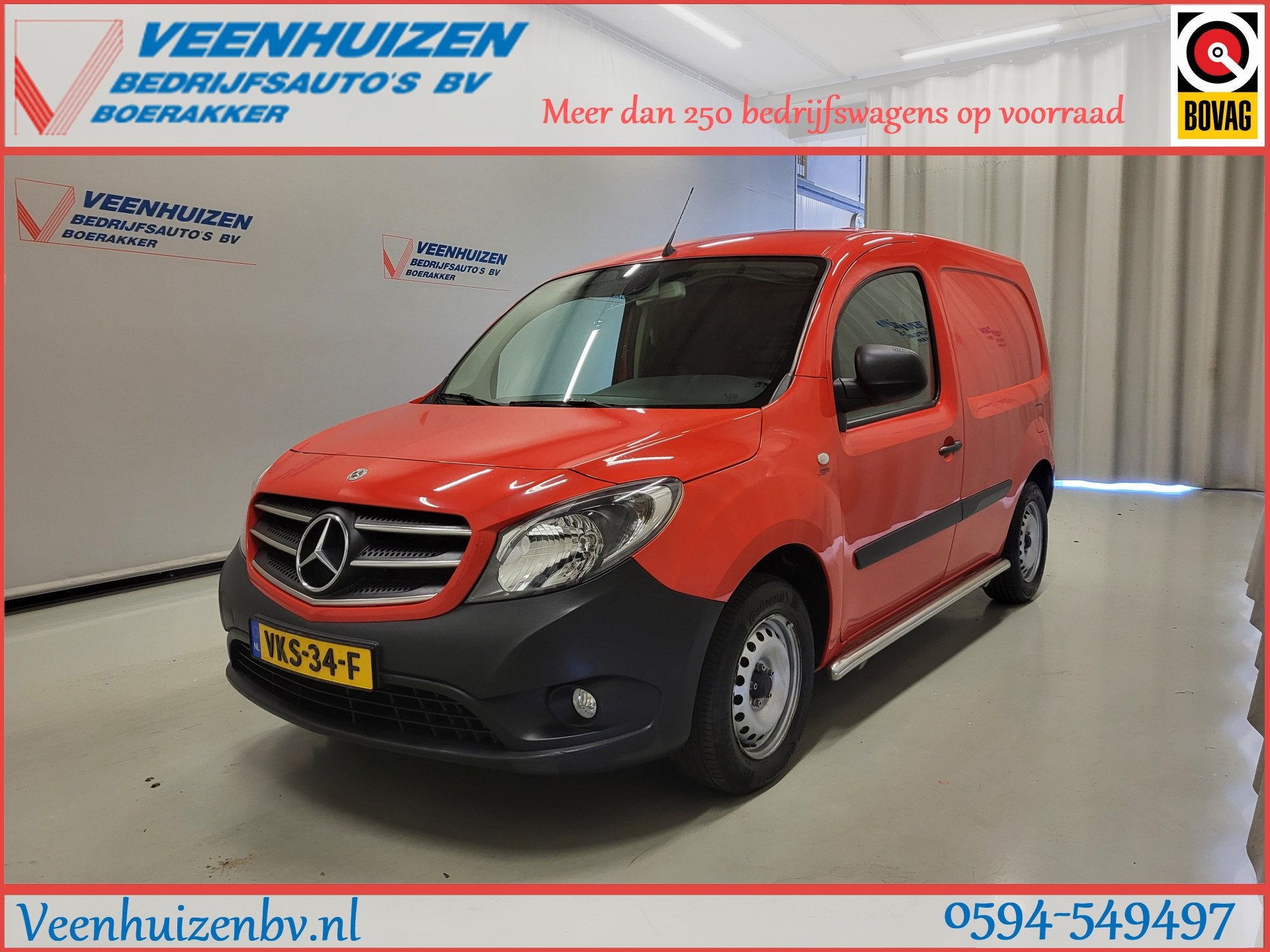 Mercedes-Benz Citan 108CDI 80pk Euro 6! (bj 2021), Voorwielaandrijving, Gebruikt, Euro 6, 4 cilinders