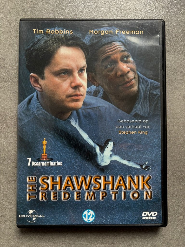The Shawshank Redemption Dvd NL Morgan Freeman, goed, Vanaf 12 jaar, Ophalen of Verzenden, Zo goed als nieuw