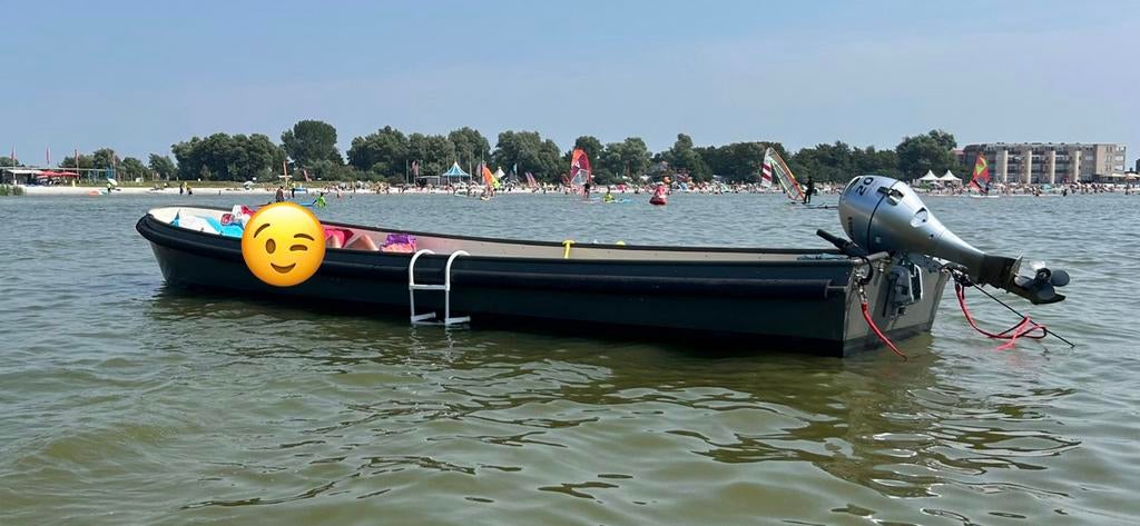 Unieke sloep!, Watersport en Boten, Ophalen, 10 tot 30 pk, Binnenboordmotor, 6 meter of meer
