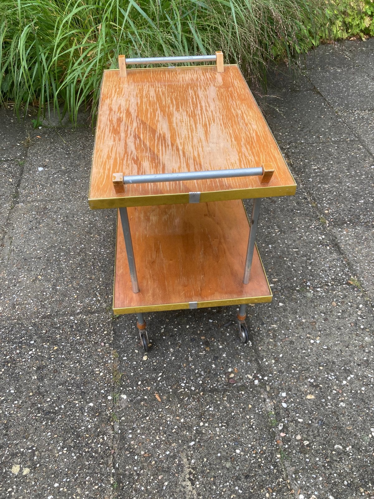 Vintage trolley jaren 70, Ophalen