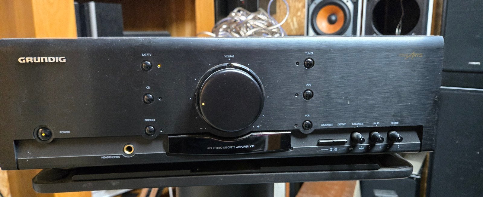 Grundig Fine Arts V21 Hifi Stereo Versterker, Ophalen, Gebruikt, Overige merken