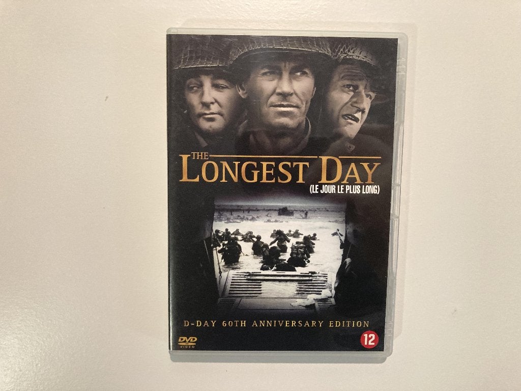 The Longest Day D-Day 60th Anniversary Edition DVD, Alle leeftijden, Ophalen of Verzenden, Zo goed als nieuw