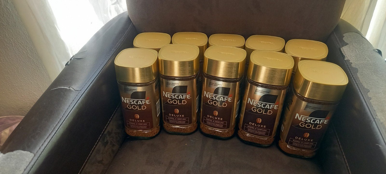 Nescafe oploskoffie gold 12 stuks, Ophalen of Verzenden
