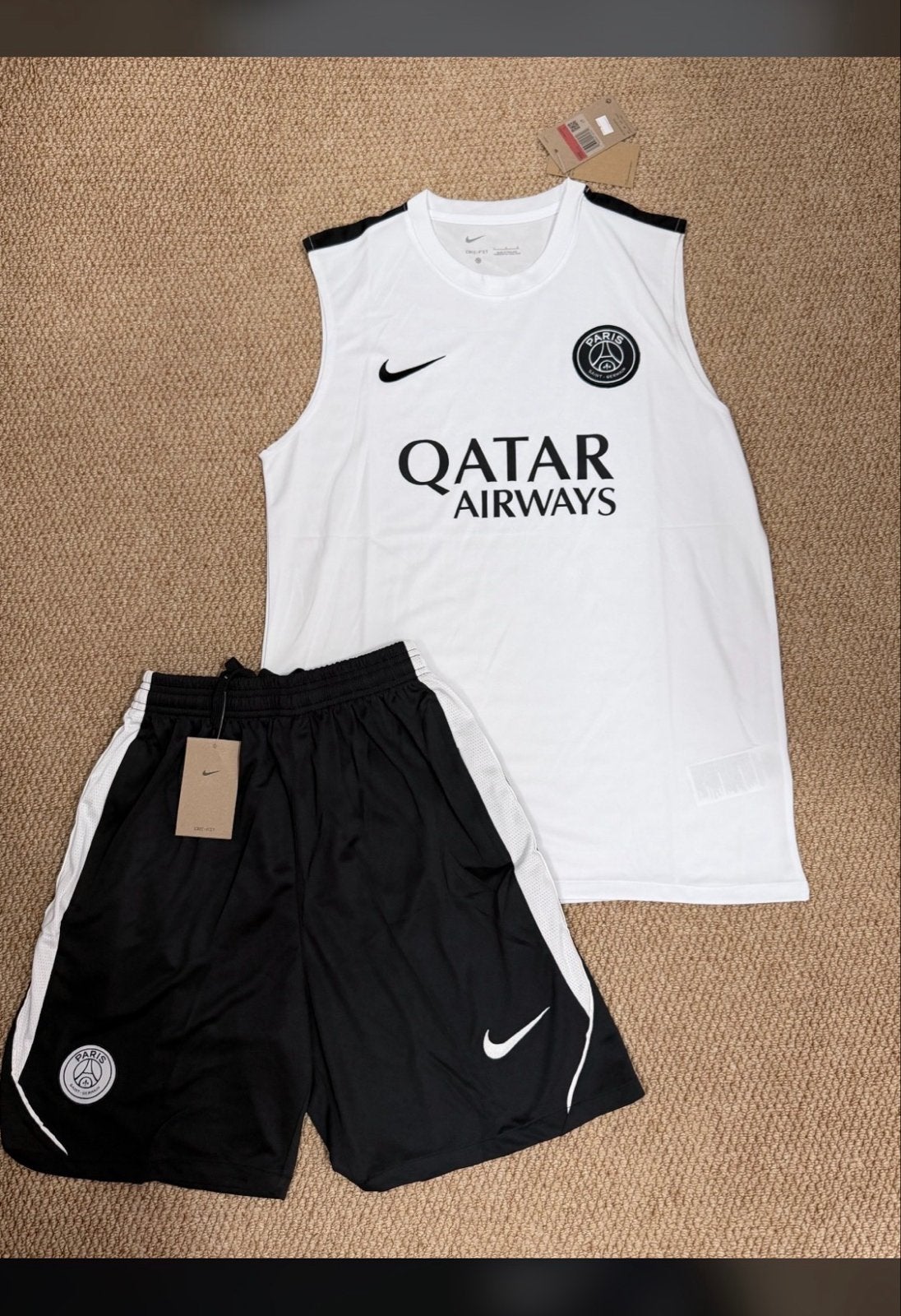 PSG - Tank Top, Wit, Nieuw, Overige maten, Ophalen of Verzenden