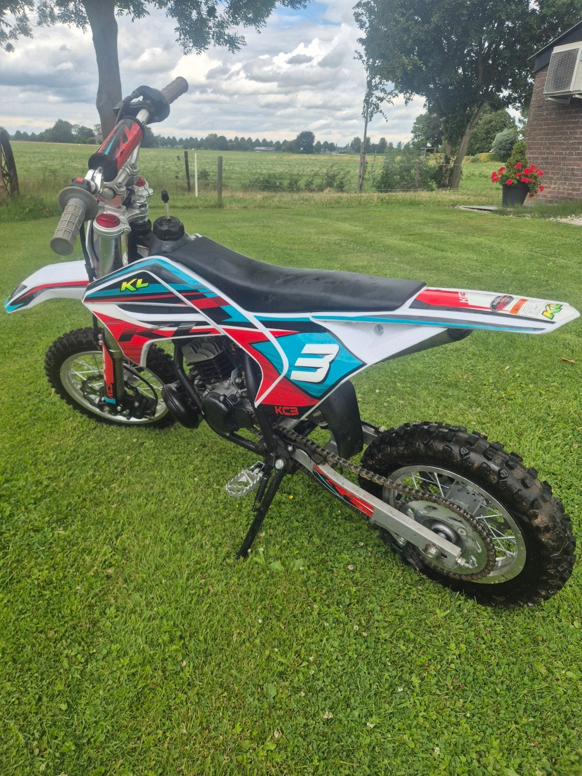 Crossmotor 50cc, Fietsen en Brommers, Ophalen, Zo goed als nieuw, Overige merken