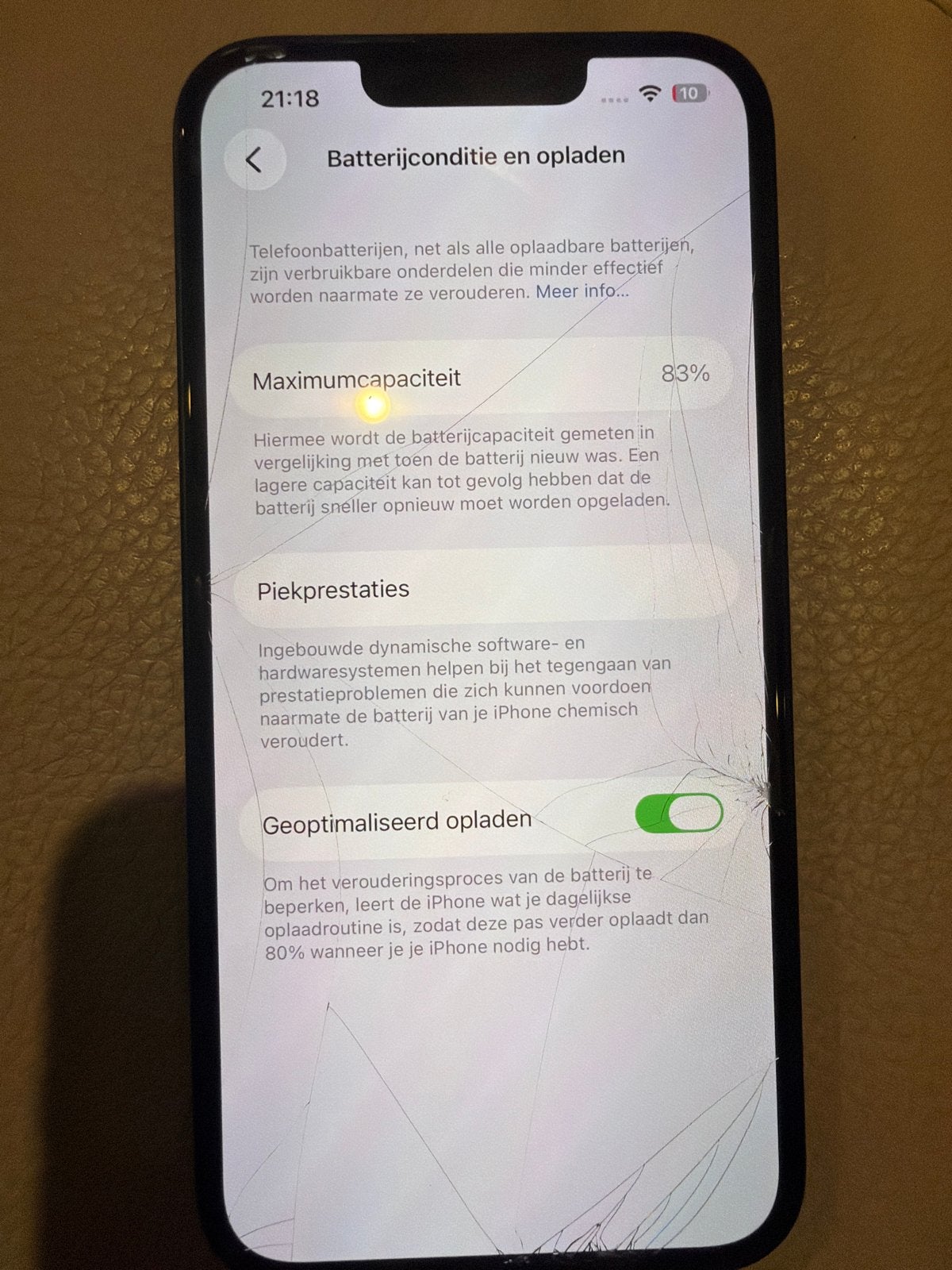 iPhone 14 128GB Zwart, Telecommunicatie, Mobiele telefoons | Apple iPhone, Ophalen, 83 %, Zwart, Met simlock