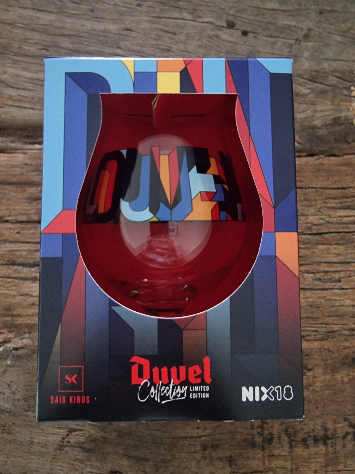 Duvel Saïd Kinos glas 2026, Verzamelen, Ophalen of Verzenden, Nieuw, Glas of Glazen, Duvel
