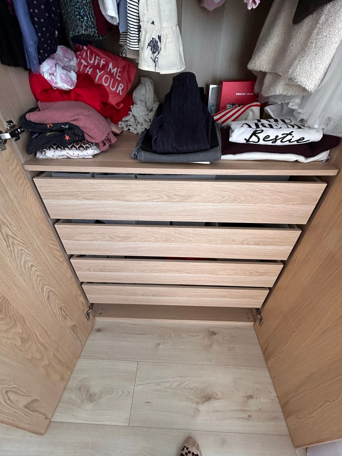 Ikea Pax Kast - Zo goed als nieuw - 100x60x236 cm, 200 cm of meer, Zo goed als nieuw, Met lade(s), Overige houtsoorten