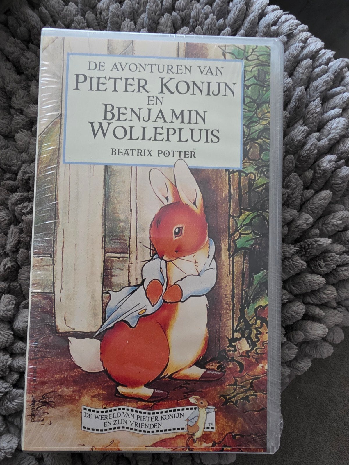 De Avonturen van Pieter Konijn en Benjamin Wollepluis VHS, Alle leeftijden, Kinderprogramma of -film, Nieuw in verpakking, VHS