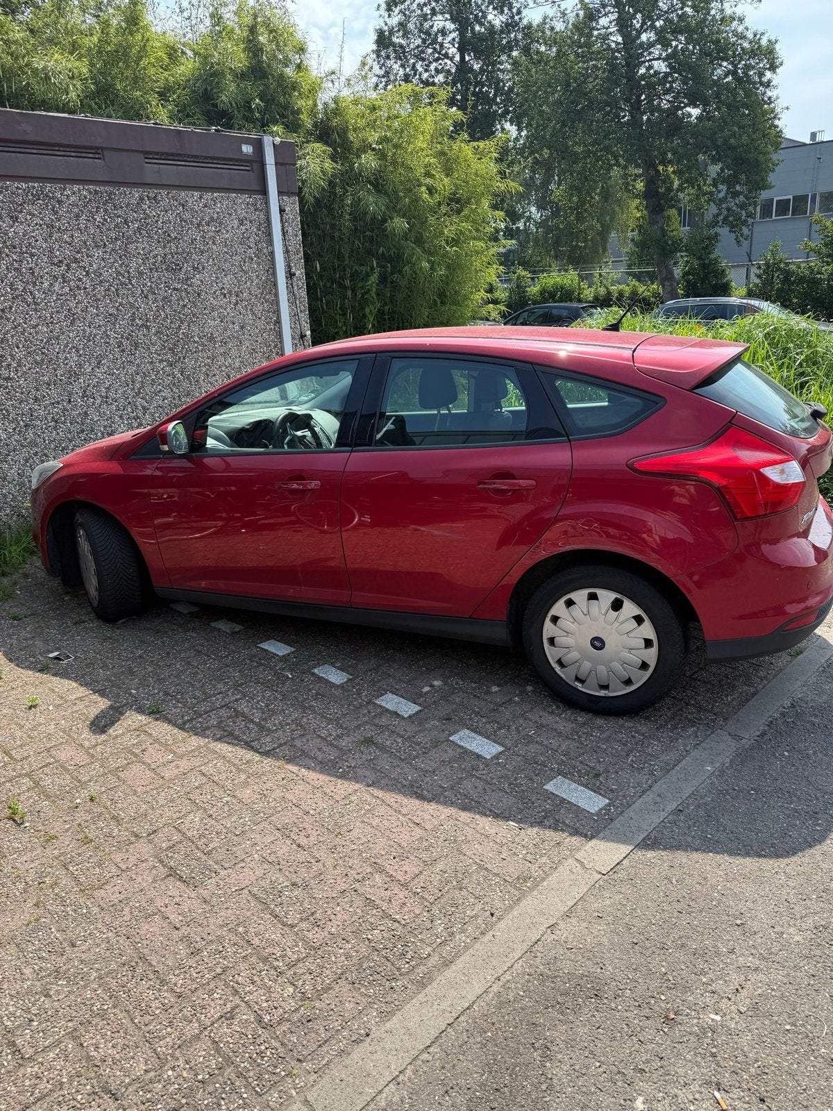 Ford Focus 1.6 Tdci 77KW 2013 Rood, 4 cilinders, Origineel Nederlands, Particulier, 300 kg