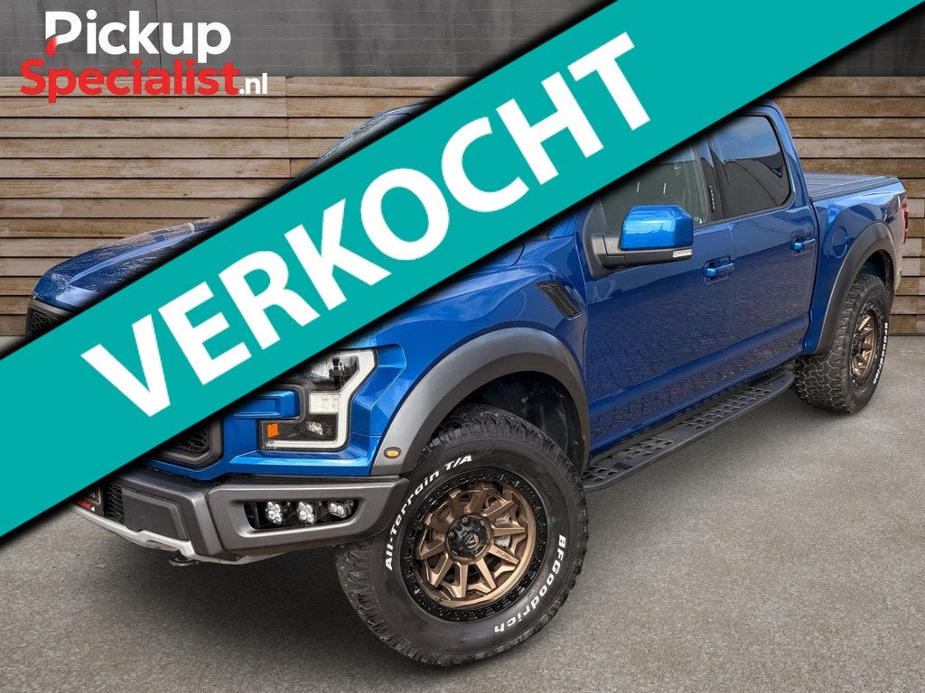 Ford USA F150 3.5 V6 Ecoboost SuperCrew Raptor , N.A.P DEALE, Auto's, Ford Usa, Automaat, 457 pk, Blauw, F-150
