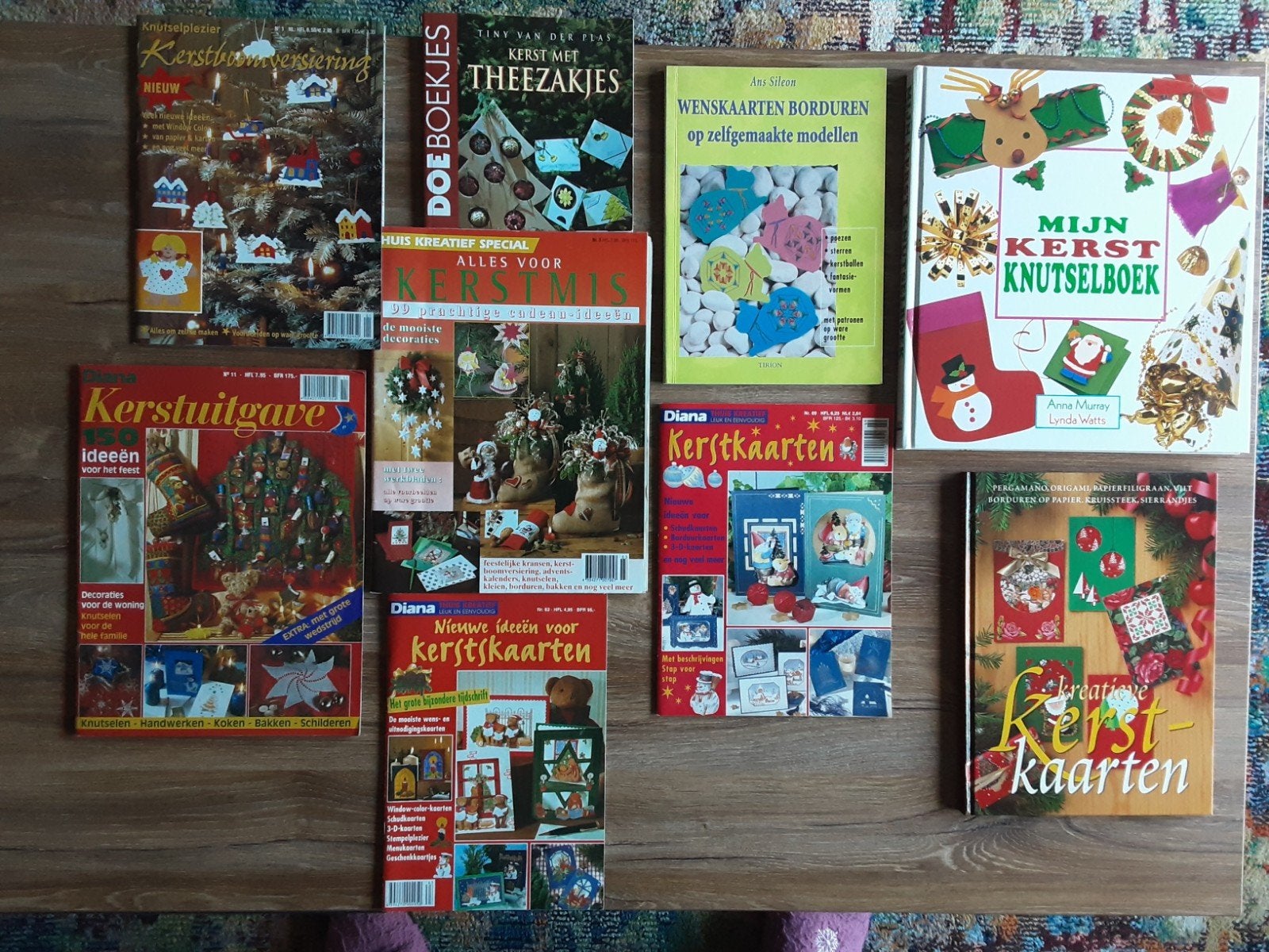 Kerstkaarten maken/knutselen voor de kerst, Ophalen of Verzenden