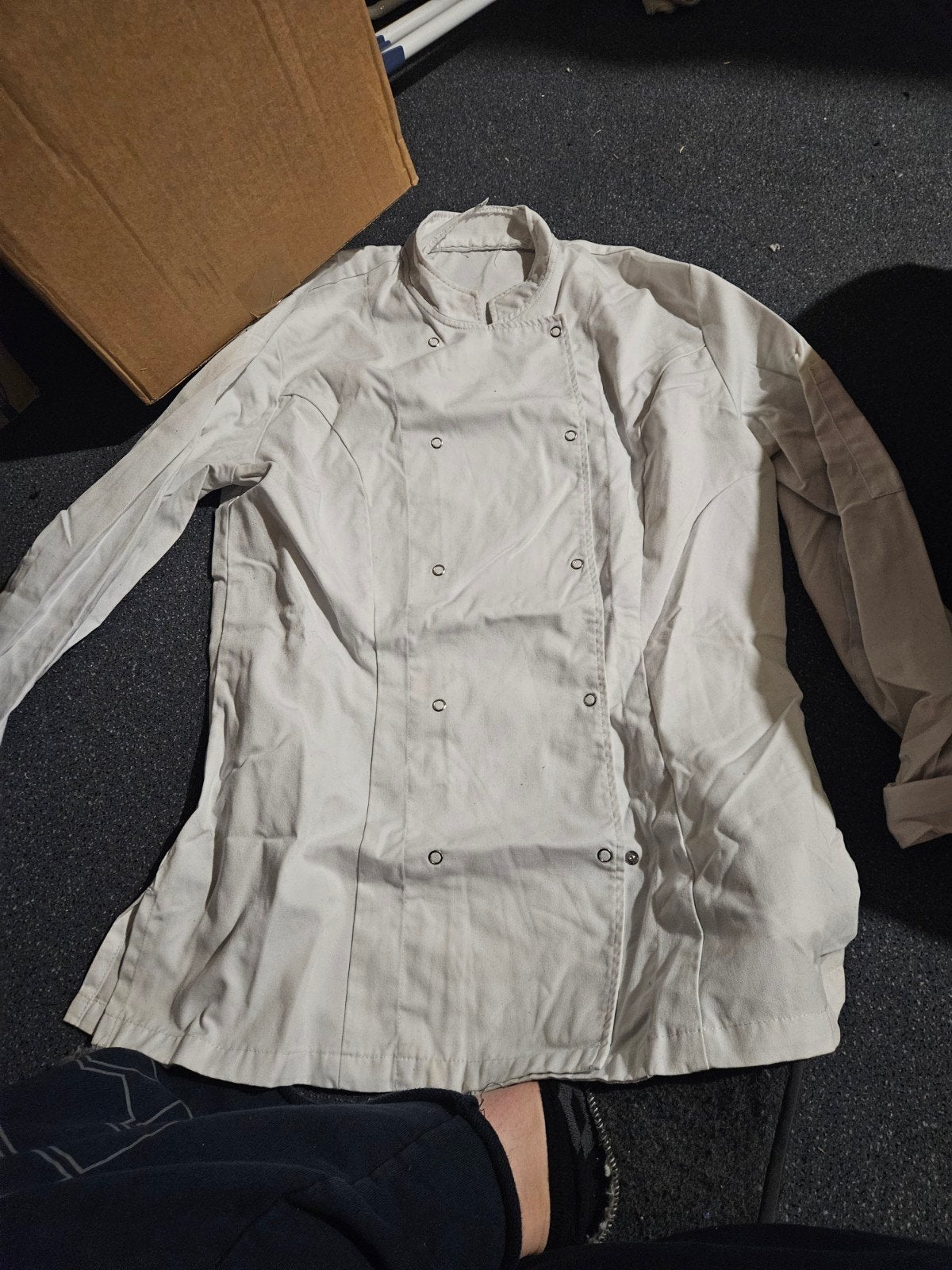 Witte koksbuis maat M - BSX Chaud Devant, Ophalen of Verzenden, Gedragen, BSX Chaud Devant