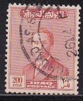 4641 - Irak michel 184 gestempeld , Koning Faisal II, Verzenden, Gestempeld, Midden-Oosten