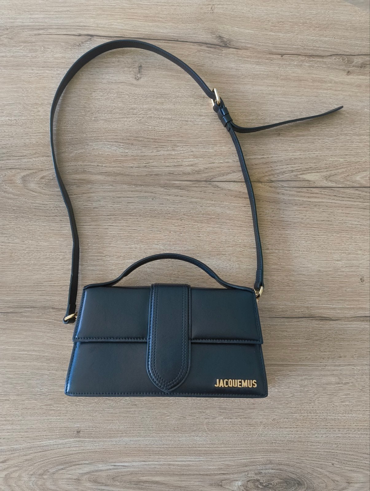 Jacquemus Le Bambino - Zwart, Sieraden, Tassen en Uiterlijk, Tassen | Damestassen, Ophalen of Verzenden, Zo goed als nieuw, Zwart