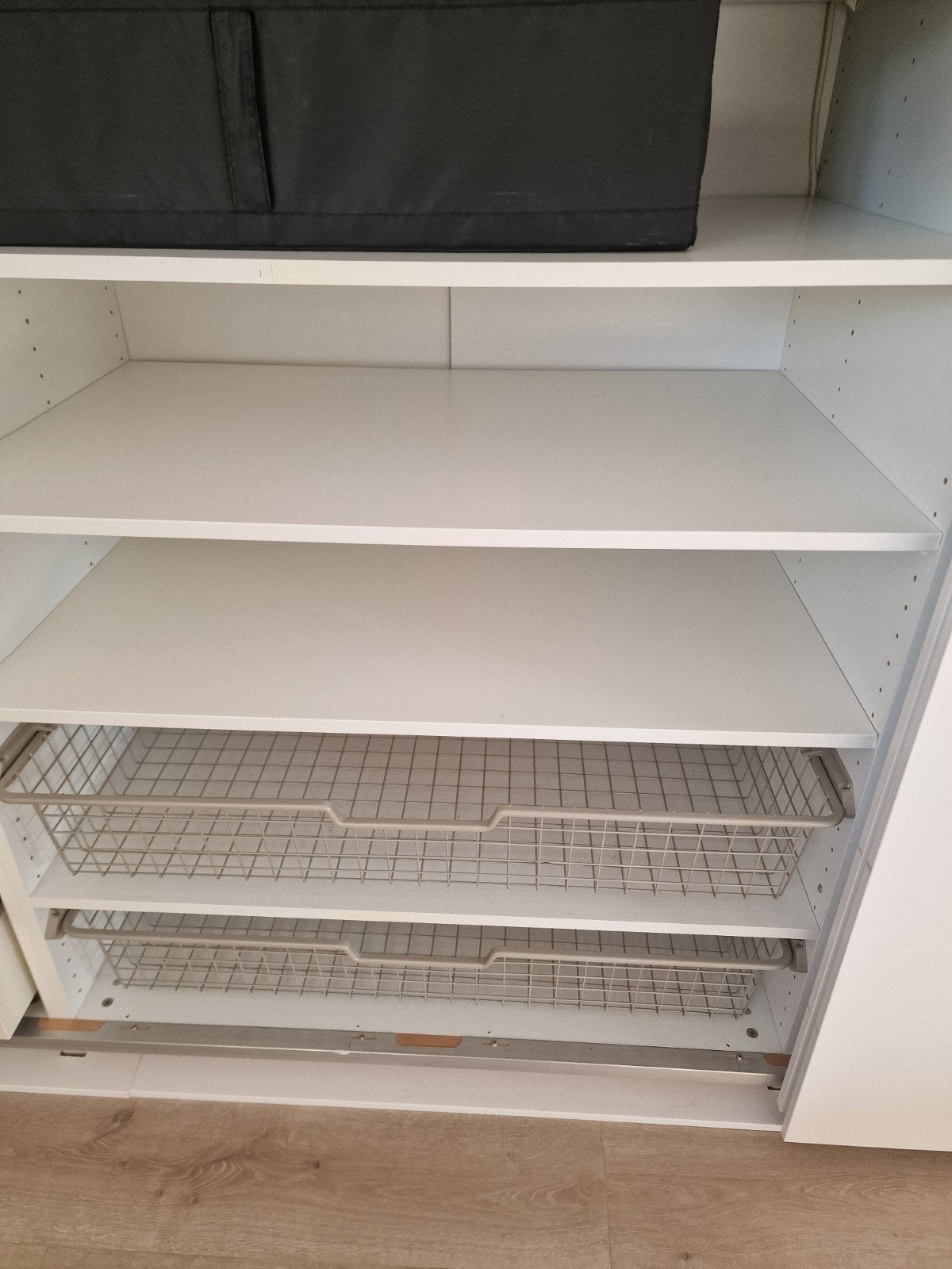 2 Planken en draadmanden voor Pax kast 100x58 cm, Ophalen, Gebruikt, 50 tot 100 cm, Met lade(s)