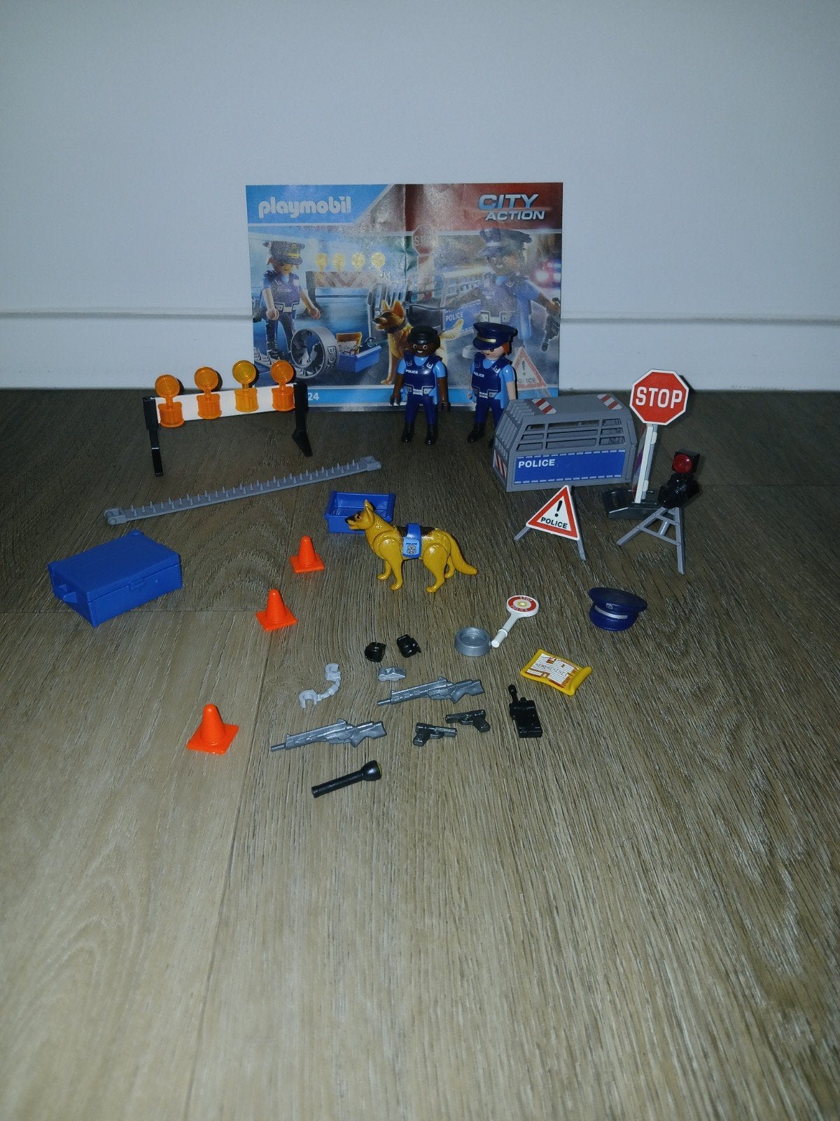 Playmobil City Action Politie Set 6878/6924, Complete set, Overige typen, Ophalen of Verzenden, Zo goed als nieuw
