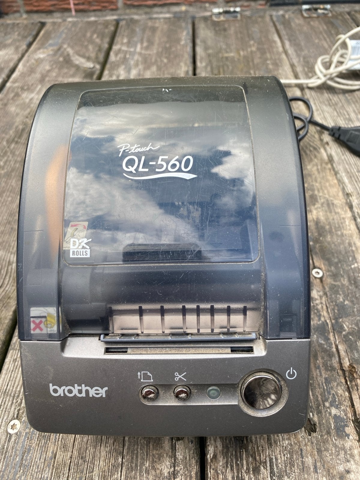 Brother P-touch QL-560 labelprinter, Ophalen of Verzenden, Gebruikt, Etiket