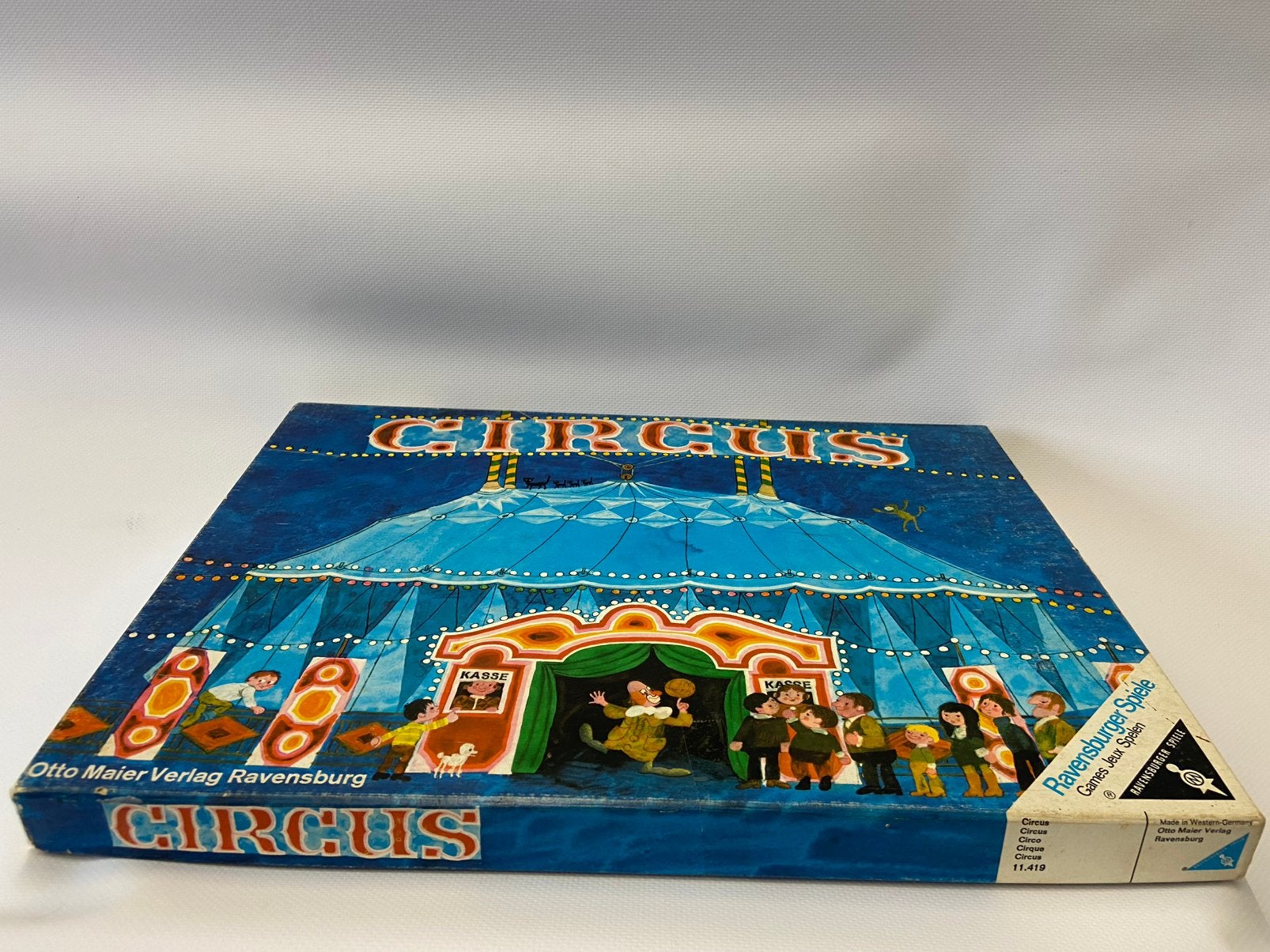 Ravensburger Circus bordspel Ali Mitgutsch, Een of twee spelers, Ophalen of Verzenden, Gebruikt, Ravensburger