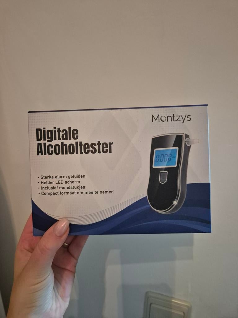 Digitale alcoholtester nieuw, Ophalen of Verzenden, Nieuw