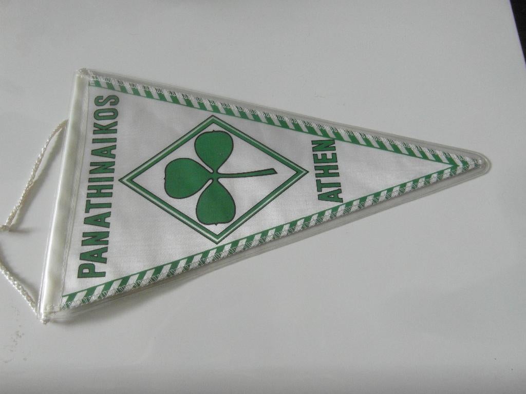 voetbal vaantje panathinaikos athene, Ophalen of Verzenden, Zo goed als nieuw, Buitenlandse clubs, Vaantje of Sjaal