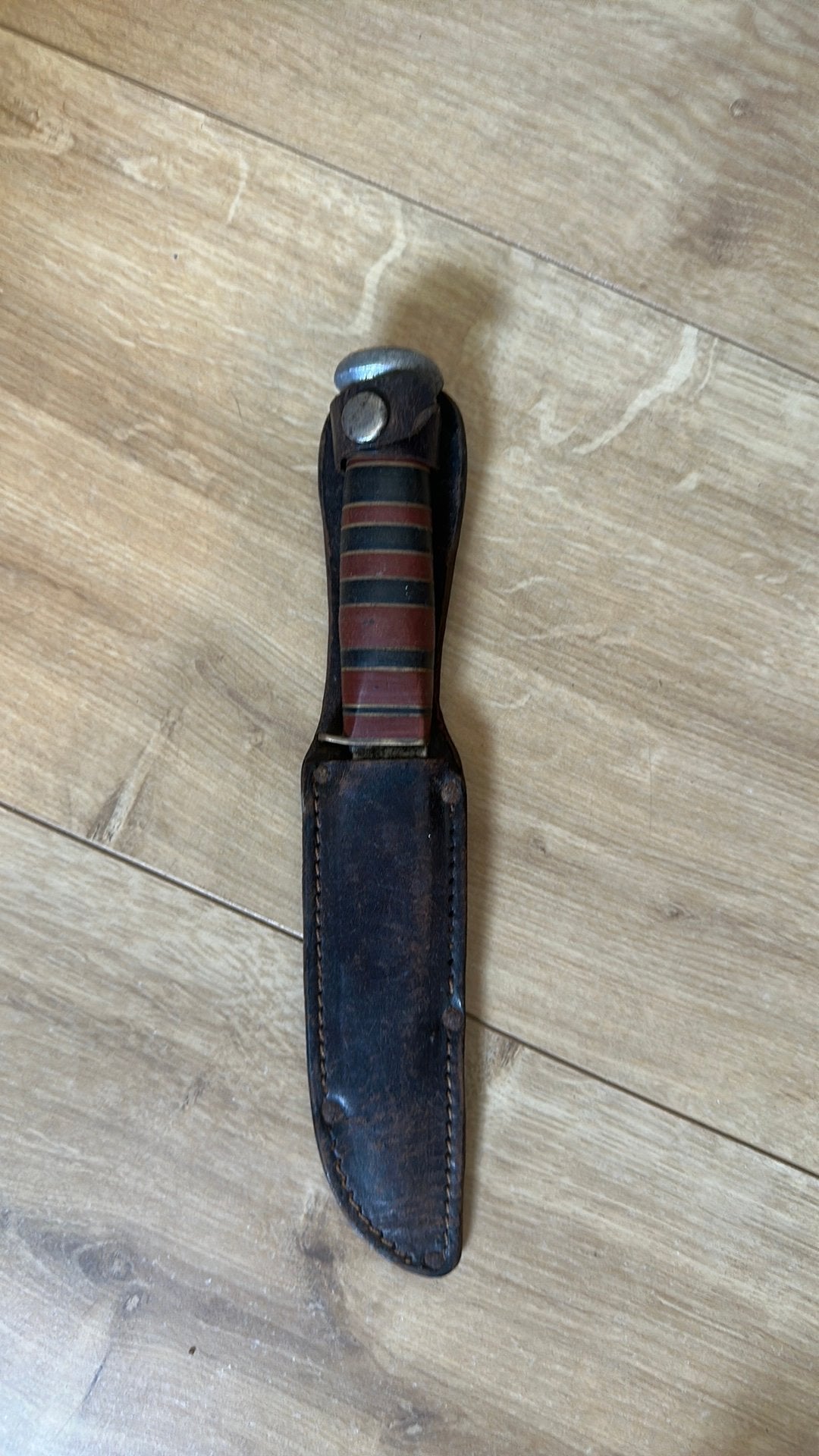 Emil voos solingen hunting knife vintage, Ophalen of Verzenden, Gebruikt