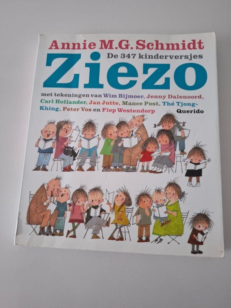 Annie M.G. Schmidt – Ziezo - prachtige bundel kinderversjes, Annie M.G. Schmidt, Fictie algemeen, Ophalen of Verzenden, Zo goed als nieuw