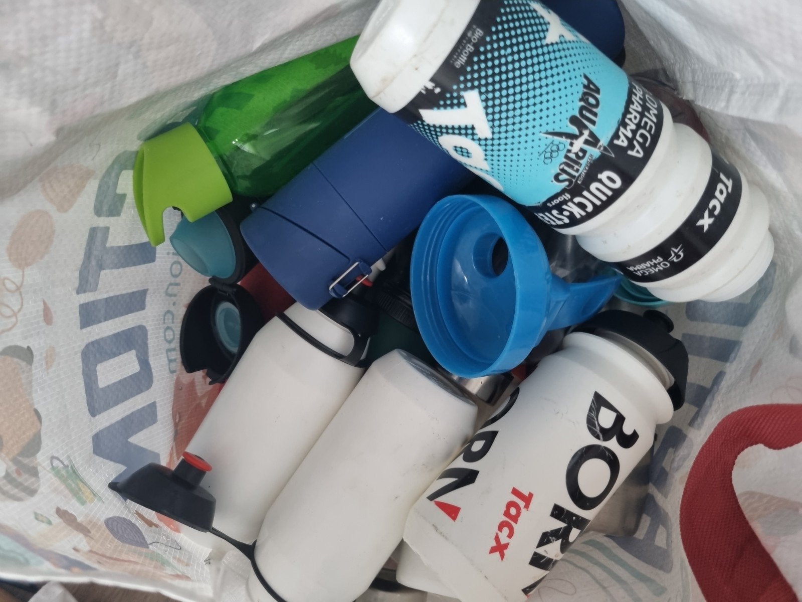 Diverse bidons, gratis, Ophalen