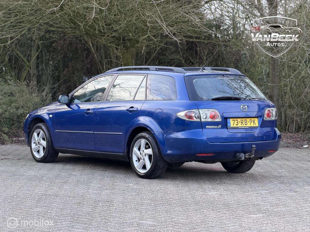 Mazda 6 Sportbreak 2.0i Touring II Nieuwe Apk Airco, Auto's, Stof, Gebruikt, 4 cilinders, 1335 kg