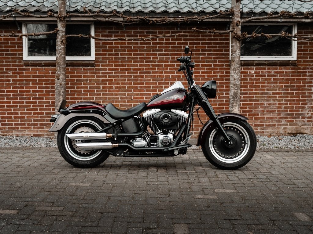 Harley-Davidson Fatboy LO (bj 2014), 1690 cc, Blue Bull B.V., Bedrijf, Meer dan 35 kW