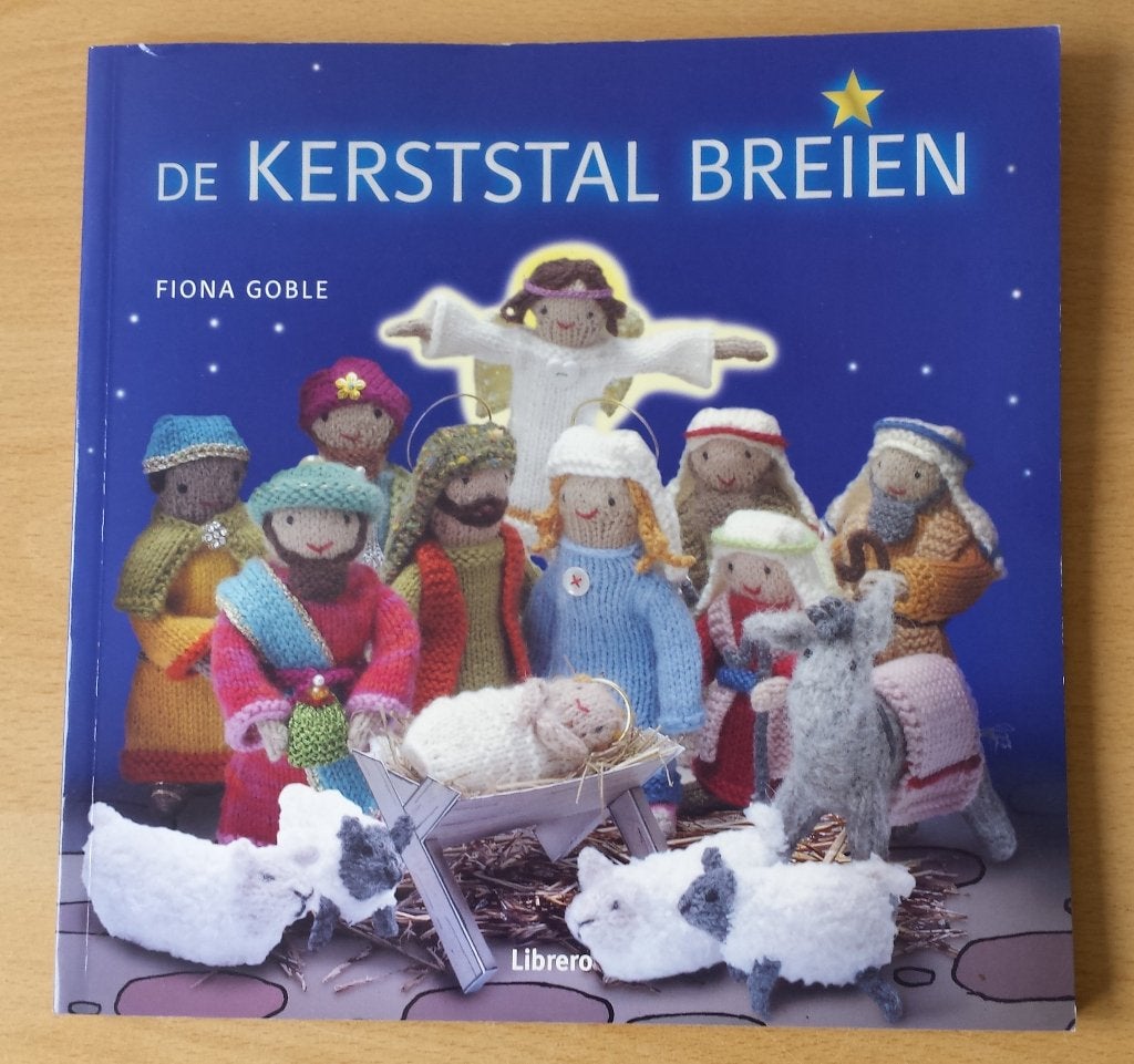 Kerstmis - De Kerststal Breien - Fiona Goble - 2011, Gebruikt, Ophalen of Verzenden, Patroon of Boek, Nvt