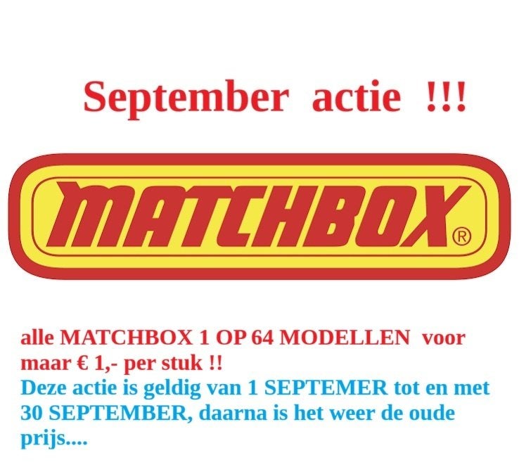 matchbox maar € 1,- p.s., Ophalen of Verzenden, Gebruikt, Auto