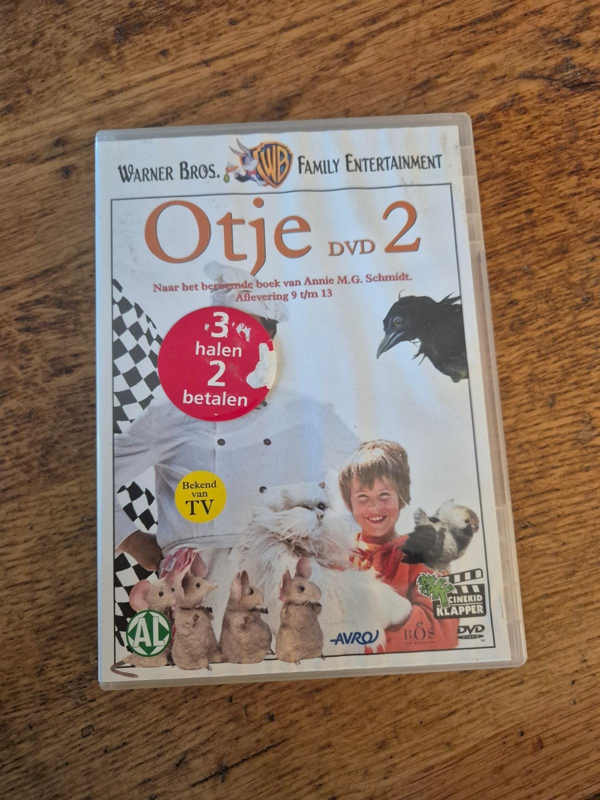 dvd otje 2, Alle leeftijden, Ophalen of Verzenden, Zo goed als nieuw