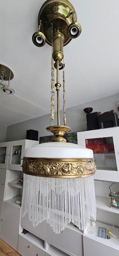 Antieke lamp, Ophalen