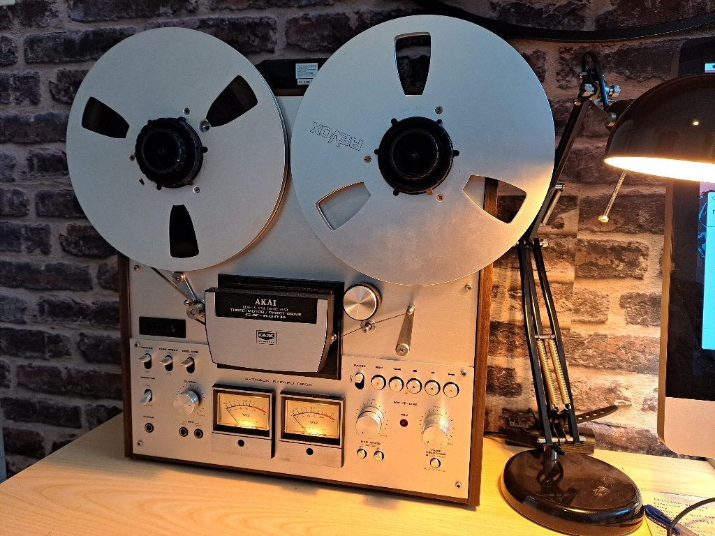 Akai GX-630-D., Ophalen of Verzenden, Bandrecorder, Met banden