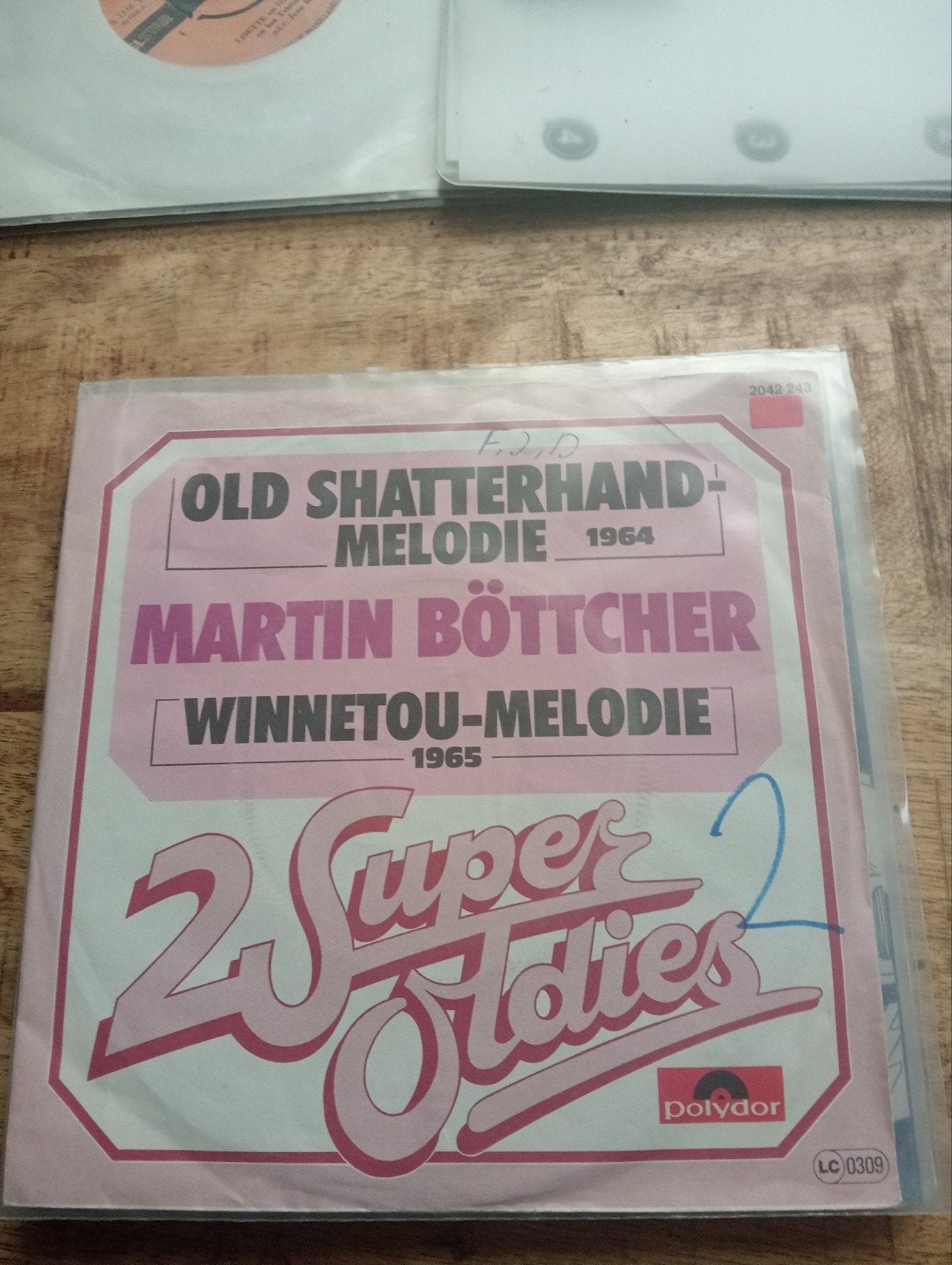 martin bottcher - old schatterhand melodie, Ophalen of Verzenden, Zo goed als nieuw, Nederlandstalig