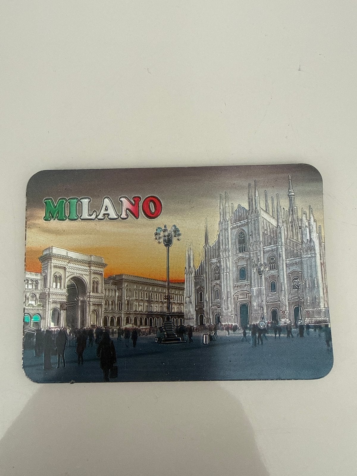 Magneet Milano Duomo Italië souvenir, Ophalen of Verzenden, Zo goed als nieuw