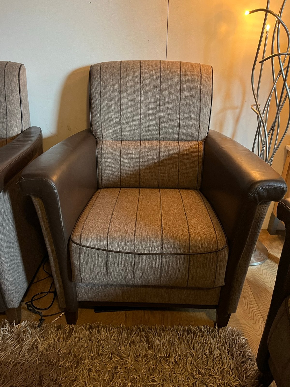 Senioren bankstel met 2 stoelen - Dovens Meubelen, Ophalen, Gebruikt, 150 tot 200 cm, Tweepersoons