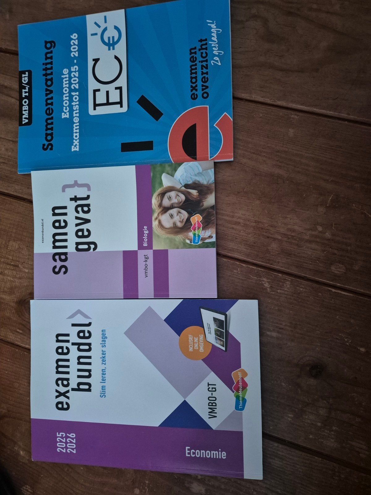Examenbundel VMBO-GT Economie & Biologie 2025-2026, Boeken, Schoolboeken, Ophalen of Verzenden, Zo goed als nieuw, VMBO, Economie