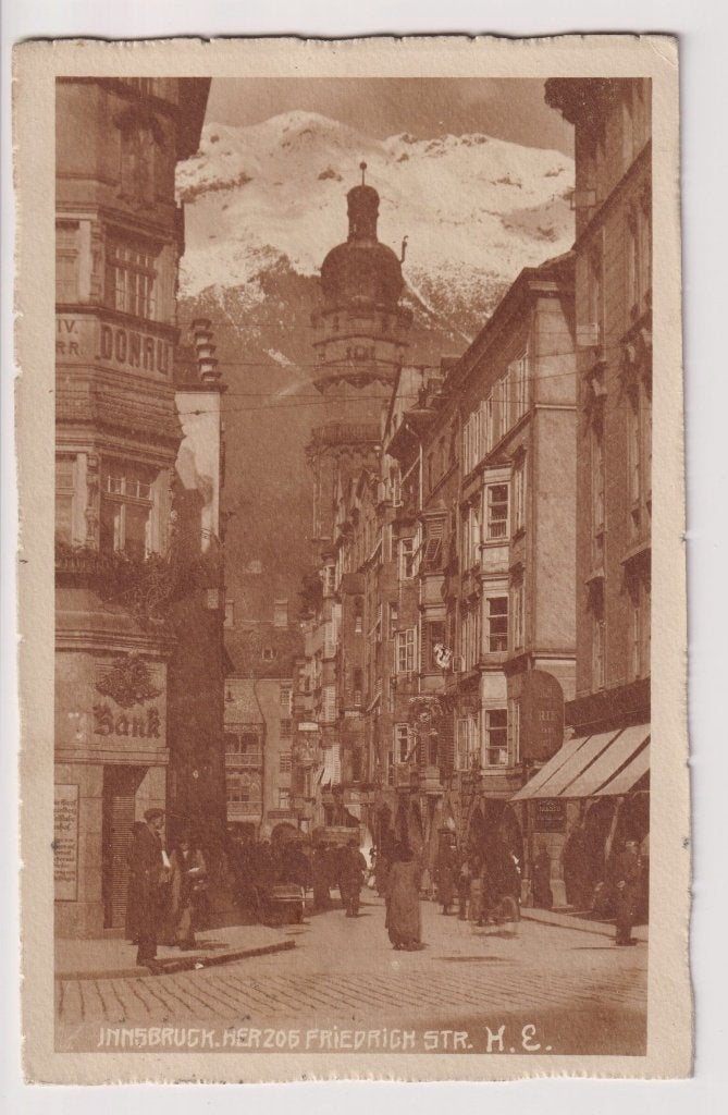 5514 Innsbruck 1913 Herzog Friedrich Straße - Oostenrijk B93, Verzamelen, Verzenden, Voor 1920, Gelopen, Oostenrijk