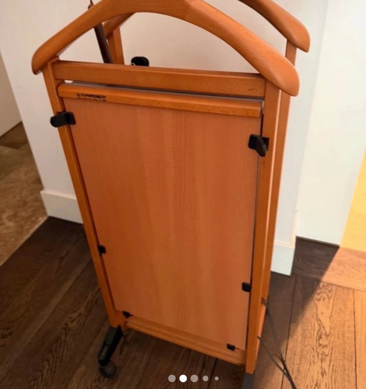 Foppapedretti Mettimpiega Klerenhanger met Broekstomer, Ophalen, Gebruikt, 100 tot 150 cm, Overige typen