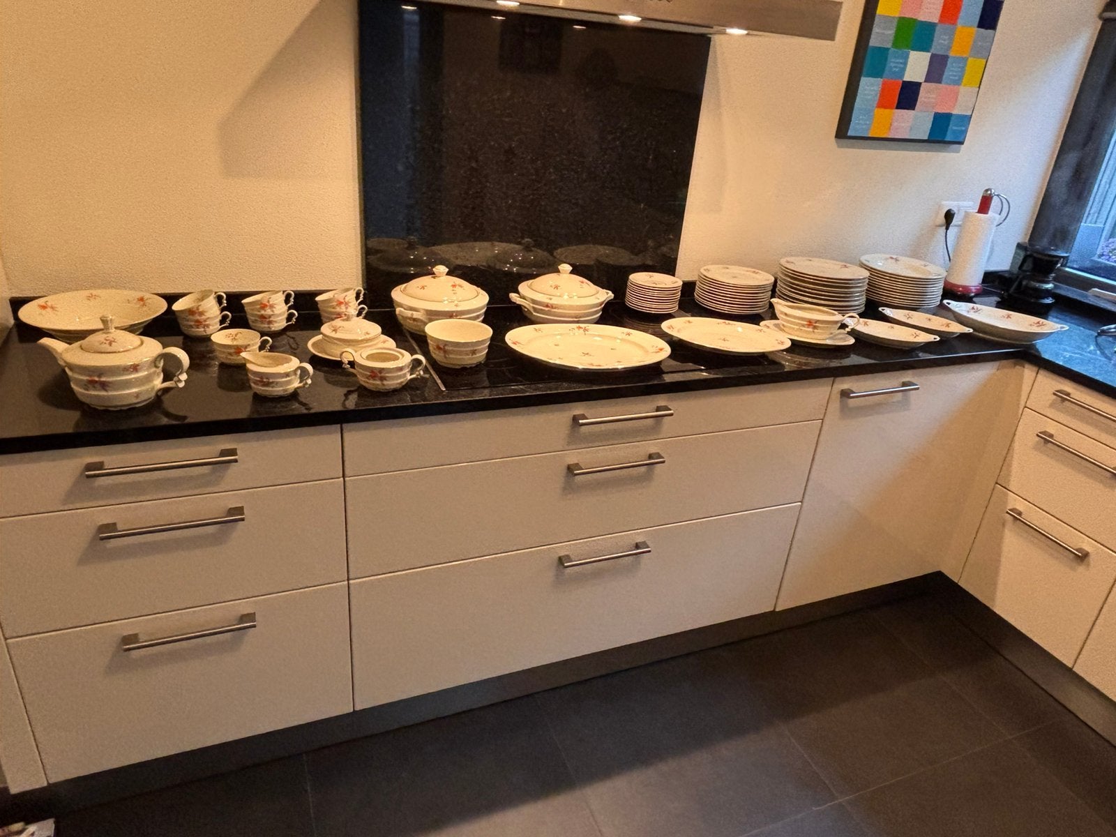 8 tot 12 persoons oud porseleinen servies merk Rosenthal, Antiek en Kunst, Ophalen