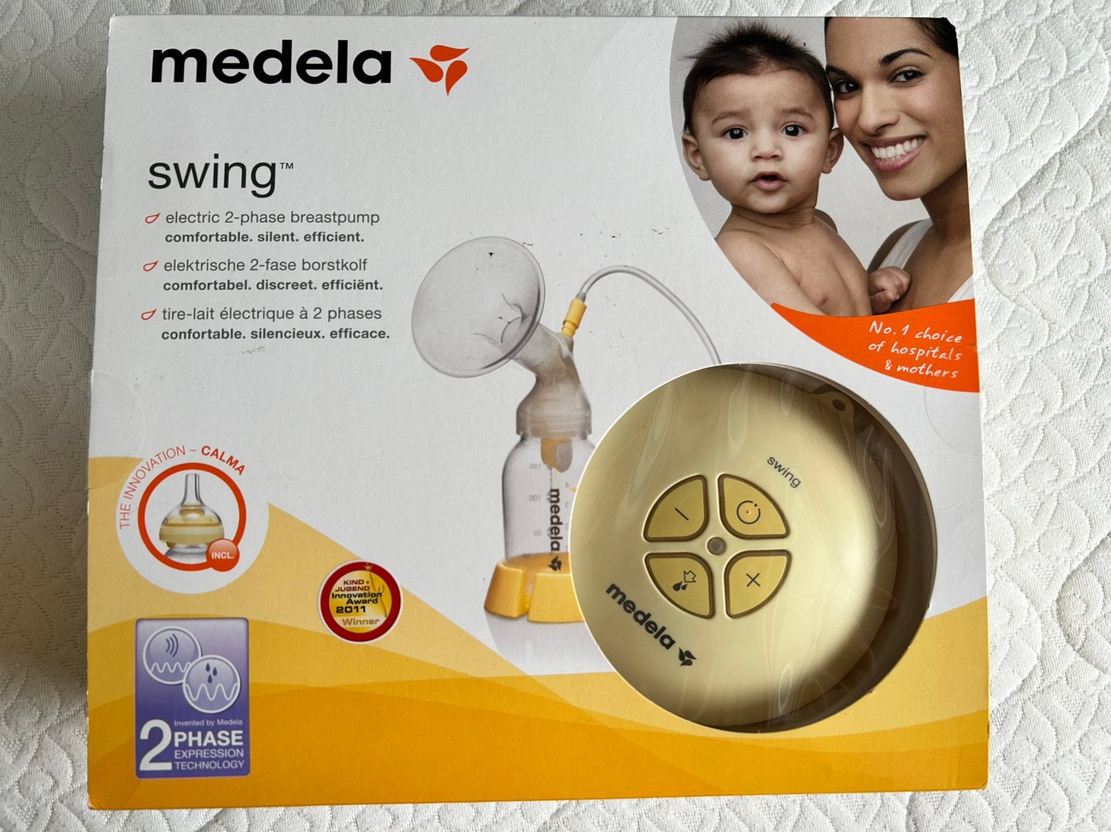 Medela swing elektrische borstkolf, Ophalen of Verzenden, Zo goed als nieuw, Borstkolf